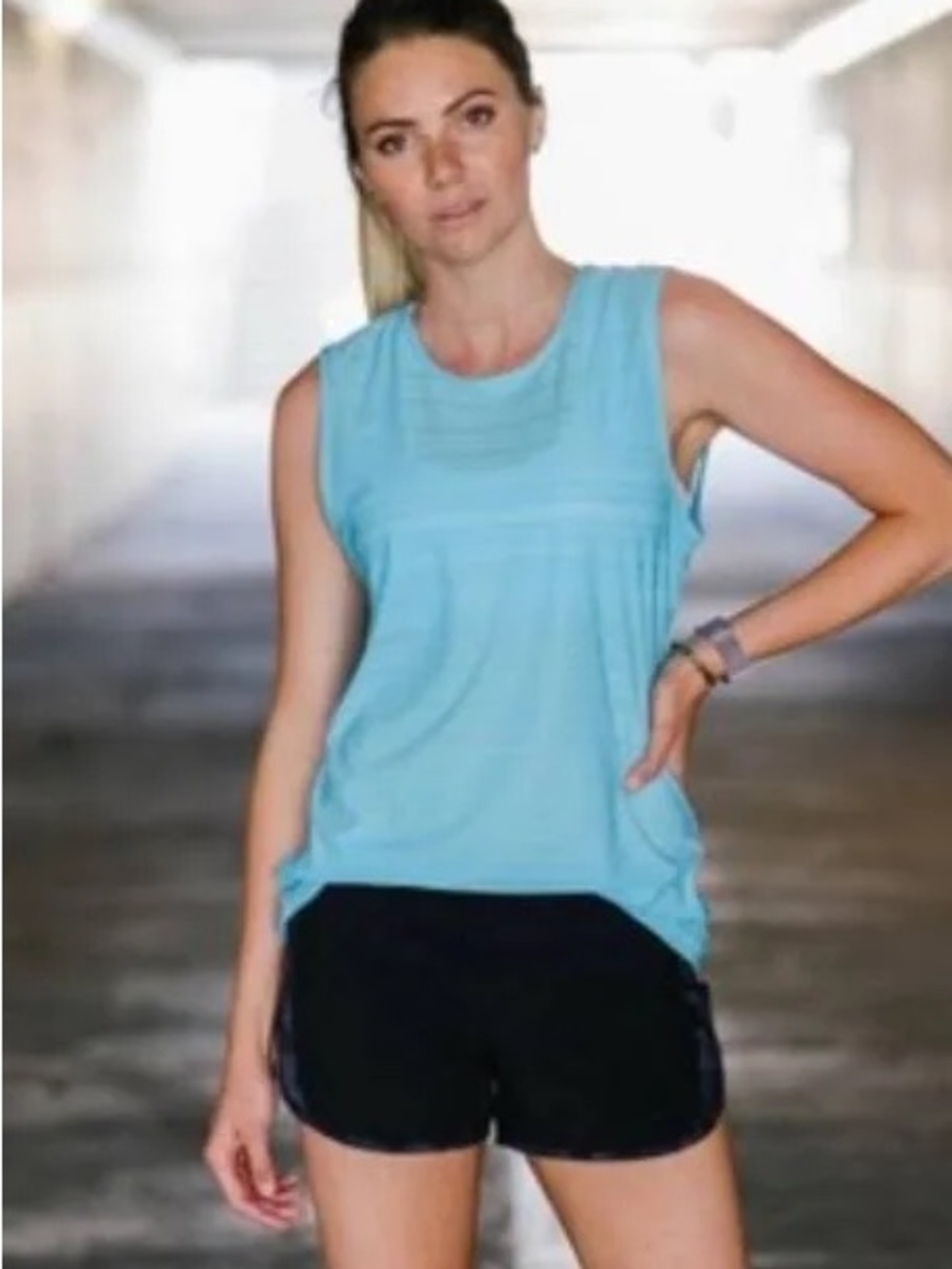 ZYIA Sky Luxe Muscle Tank